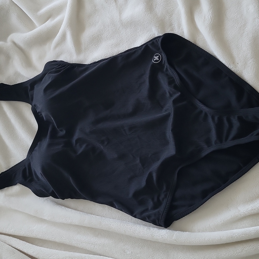 Hirley Black One-Piece Swimsuit